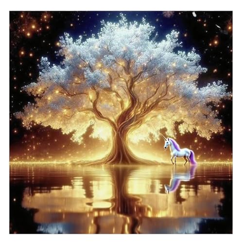 Tree of Life Diamond Painting Kit - 5D Full Drill Art for Adults