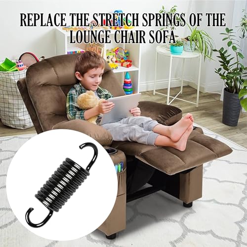 2-1/2 Inch Extension Spring for Furniture and Recliners - Heavy Duty Replacement Part