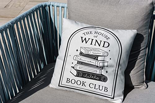 The House of Wind Decorative Throw Pillow Cover - 18"x18"
