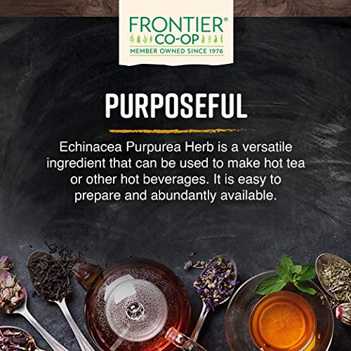Frontier Co-op Organic Cut and Sifted Echinacea Purpurea Herb, 2.26oz