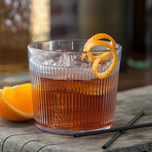 Carlisle Crystalon Stackable Tumbler - 9.6 oz Clear Plastic
