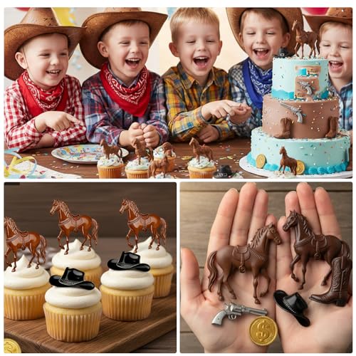Western Cowboy Silicone Mold for Cake Decoration & Crafts