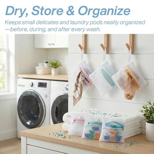 Laundry Pod Mesh Bag for Washer | 6 PCS Anti-Stick Design