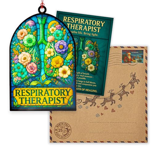 Christmas Ornament Respiratory Therapist Gifts Funny Holiday Decoration