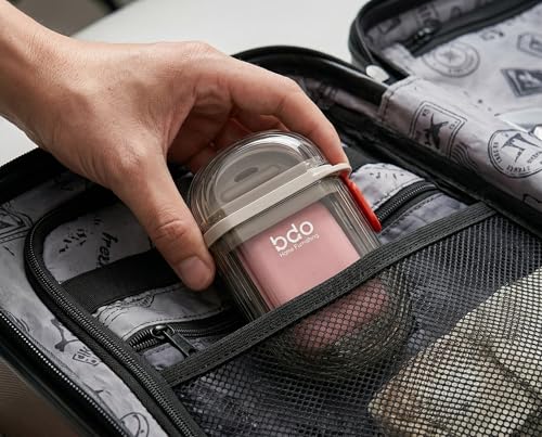 Rhino Roam Portable Travel Soap Dish with Drainage and Airtight Seal