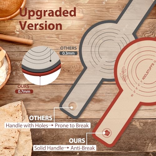 Koolstuffs Silicone Bread Sling for Dutch Oven - 2 Pack Oval & Round