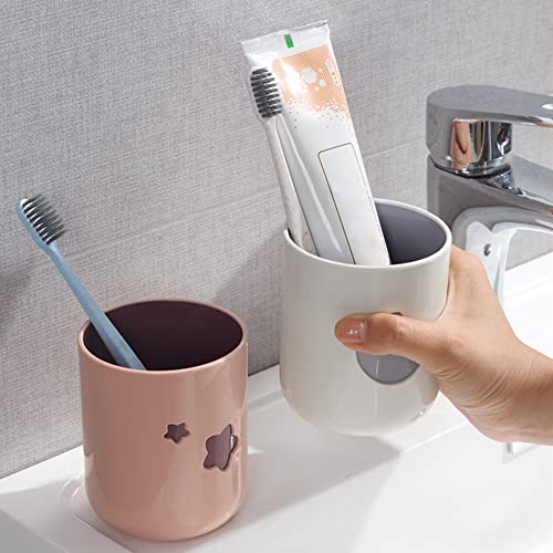 Moon & Stars Couple Toothbrush Cup Set of 2 - 13.5oz, Two-Color Design