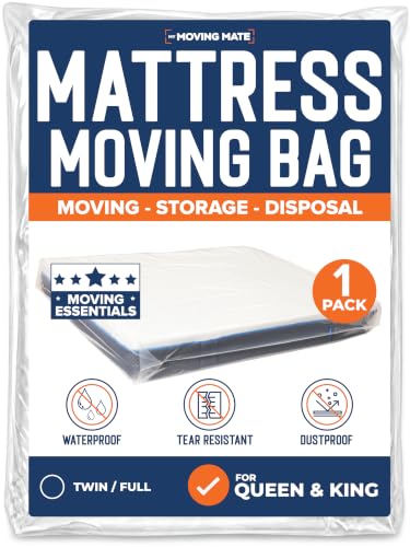 My Moving Mate Queen & King Mattress Bag for Moving and Storage