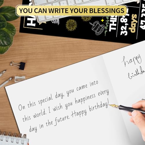 90th Birthday Card with Envelope - Perfect Gift for Grandpa & Grandma