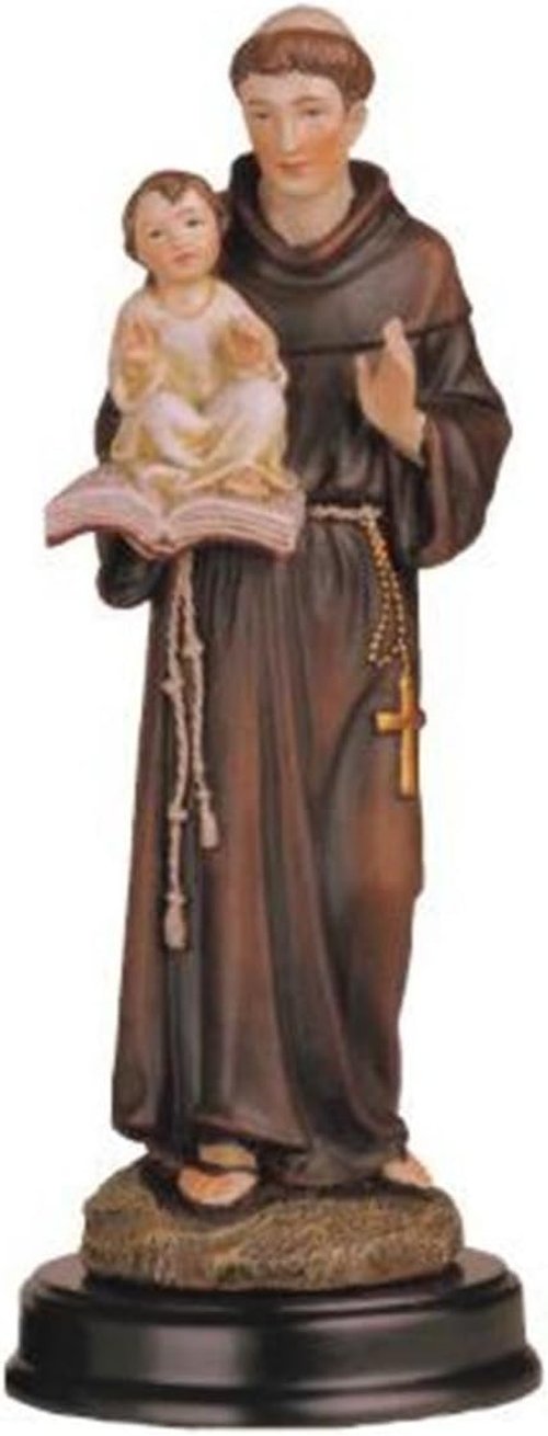 George S. Chen Imports Saint Anthony Holy Figurine - 5" Religious Statue Decoration