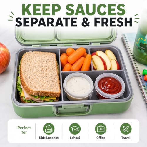Greenco 20-Piece Small Food Storage Containers Set with Lids