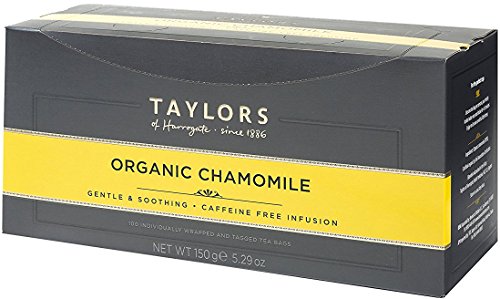 Taylors of Harrogate Organic Chamomile Herbal Tea - 500 Teabags (5 Pack)