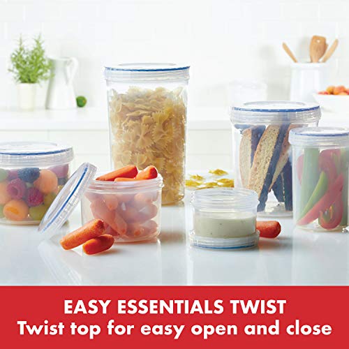 LocknLock Easy Essentials 12 oz Twist Food Storage Container - Airtight, BPA-Free