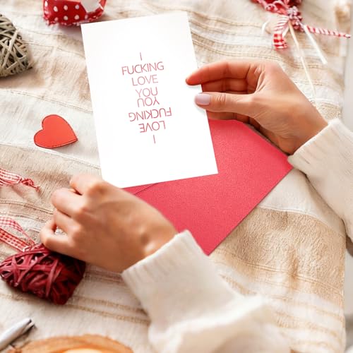 Funny Birthday & Anniversary Card for Him/Her - Humorous Love Note