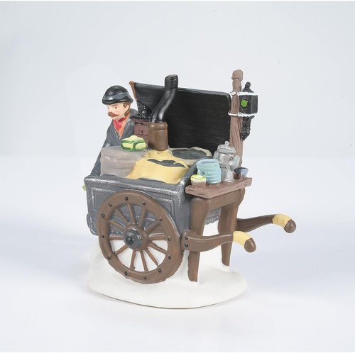 Department 56 Dickens' Village | Coffee Stall Building & Accessory Figurine Set - 2.5 Inch