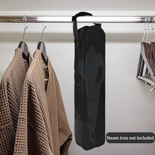 Travel Carrying Case for Handheld Steam Iron - Protective Nylon Organizer
