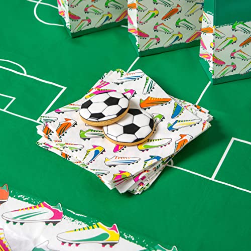 Talking Tables Soccer Party Napkins - Eco-Friendly 20 Pack