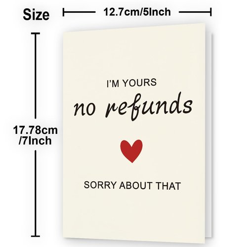 SurTikCard Happy Anniversary Card & Gifts for Men, Women, Wife, Husband, Him, Her, Boyfriend, Girlfriend, Couple | Valentine Day Gifts & Card | Wedding
