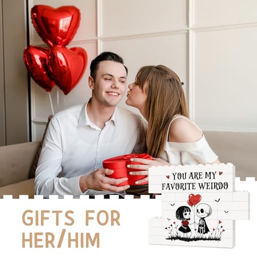 Gothic Building Block Sign - Funny Anniversary Gift for Him/Her