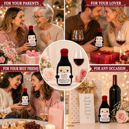 Fouliki Red Wine Mini Gift - Perfect for Birthdays & Housewarming