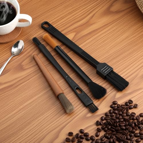ZEYIYER 4-Piece Coffee Grinder Cleaning Brush Set