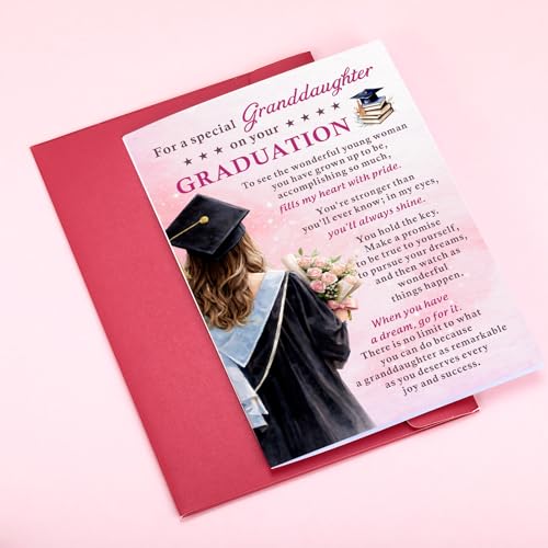 Graduation Card for Granddaughter - Class of 2027 Gift