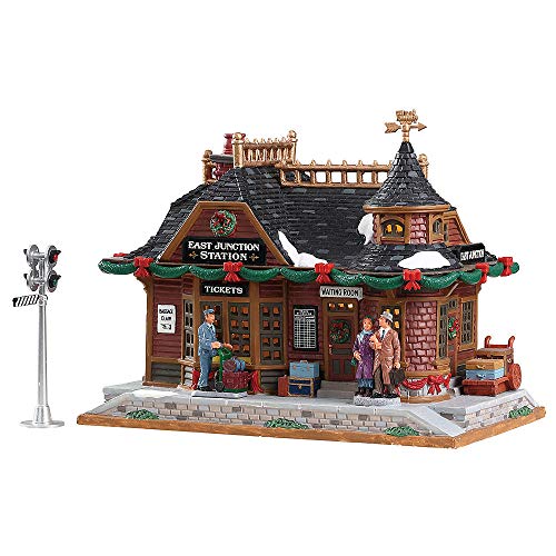 Lighted Building for Dollhouses and Villages - East Junction Station