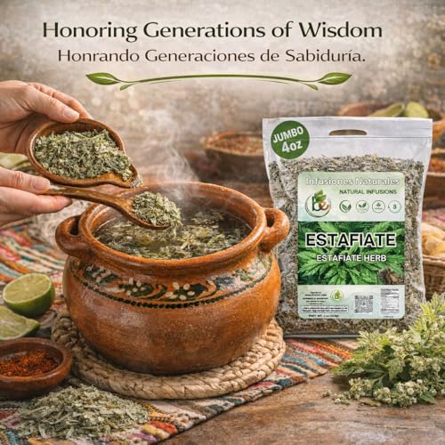 Estafiate Herbal Tea – 100% Natural Wildcrafted Mexican Mugwort (4 oz)