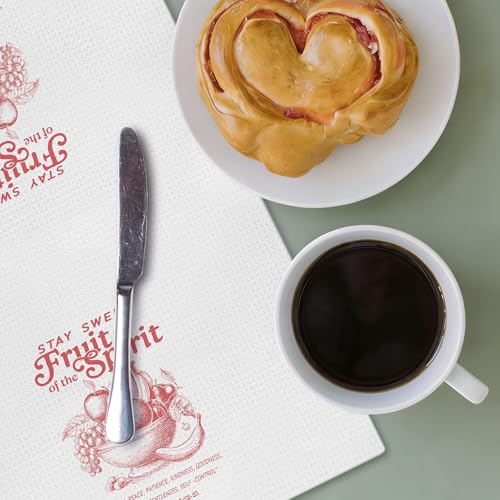 Fruit of The Spirit Kitchen Hand Towel, Galatians 5:22-25 Scripture Gift