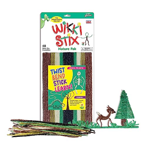 Wikki Stix Triple Play Pack - Non-Toxic Art & Craft Set, 144 Count
