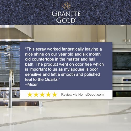 Granite Gold Quartz Clean & Shine 64oz Refill - 2-in-1 Cleaner & Polish