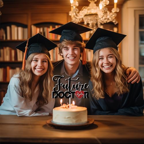Future Doctor Cake Topper for Medical School Graduation