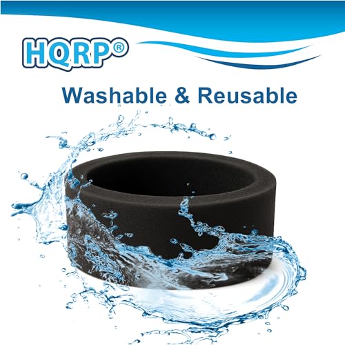 HQRP 2-Pack Washable Foam Filters for Bissell PowerForce Vacuums
