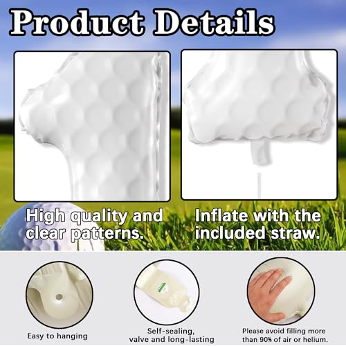 40-Inch Golf Number 1 Balloon - Sports Party Decoration