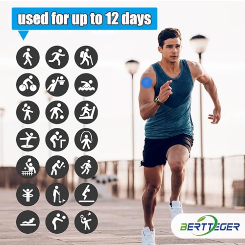 30pcs Adhesive Patches, G7 Over Patches Waterproof, Secure, Hypoallergenic Comfortable Support for 10 Days Day&Night Wear Wear and Protection