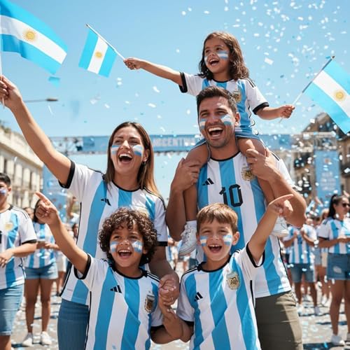 Argentina Flag Face Paint Stick - Waterproof Sports & Fan Stick