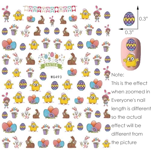St. Patrick's Day & Easter 3D Self-Adhesive Nail Art Stickers Decals