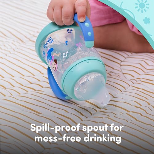 NUK Learner Cup Ms. Rachel 5 oz - Soft Spout Sippy Cups, 2 Pack