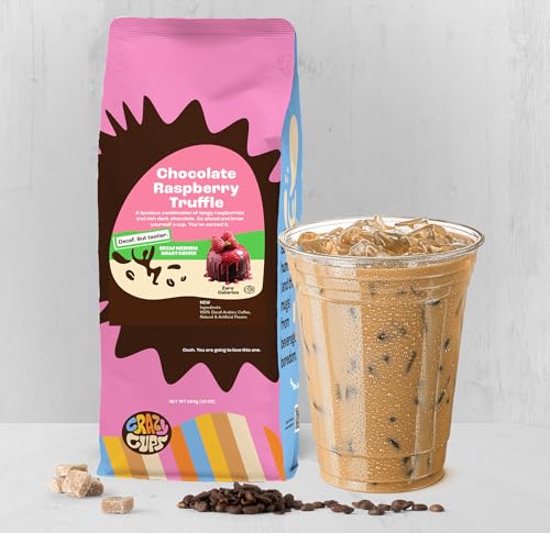 Decaf Chocolate Raspberry Truffle Ground Coffee - 10 oz Bag