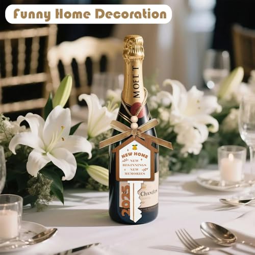 First Home Christmas Ornament Wood Decor - 2025 New Housewarming Gift