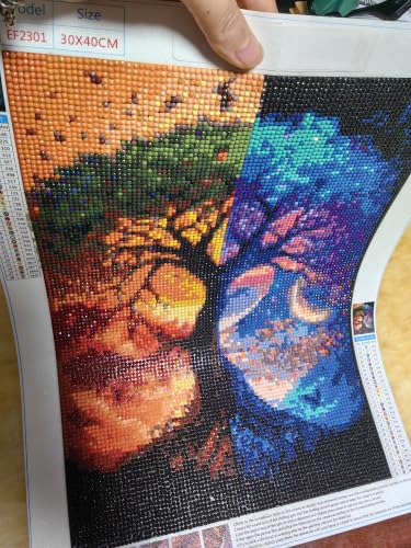 Tree of Life 5D Diamond Painting Kit for Adults Full Drill 12x16 In