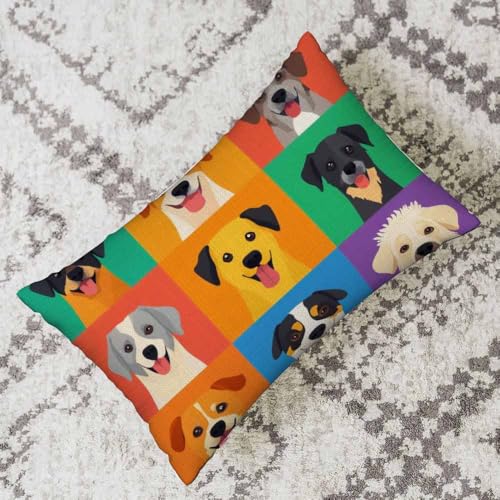 20" x 26" Funny Dog Pillow Case - Soft & Breathable Pillow Cover