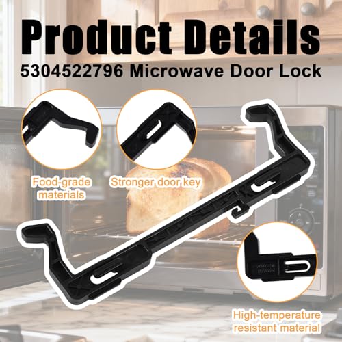 Microwave Door Latch Replacement for Electrolux & Frigidaire