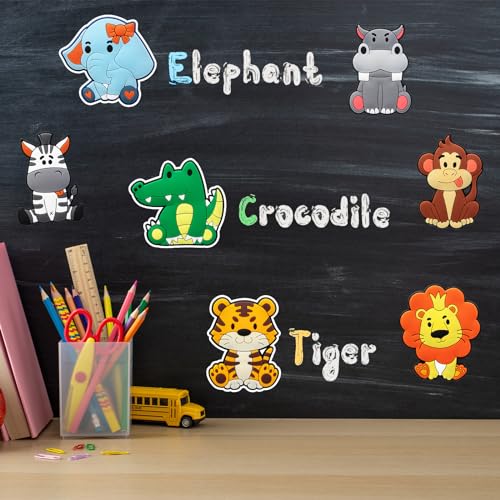 DMIGHT Animal Refrigerator Magnets for Toddlers Ages 1-3 - Educational Baby Toy Set