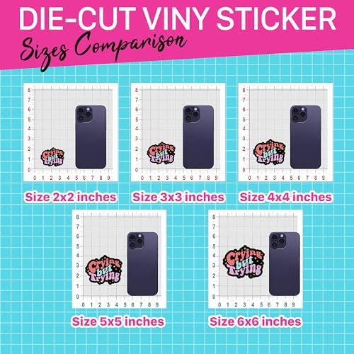 Funny Waterproof Vinyl Stickers - 3 Pcs Office Humor Decals