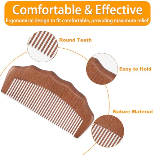 Wooden Labor Comb for Natural Pain Relief and Delivery Support
