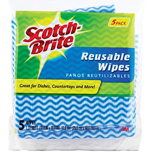 3M Scotch-Brite High Performance Kitchen Wipes - 5 Pack