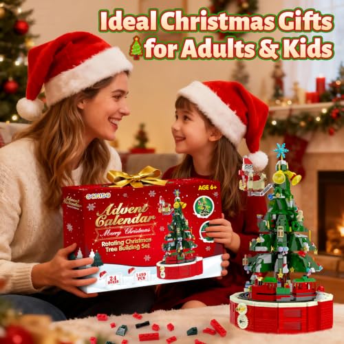 OCHIDO Rotating Christmas Tree Advent Calendar 2026 Kit