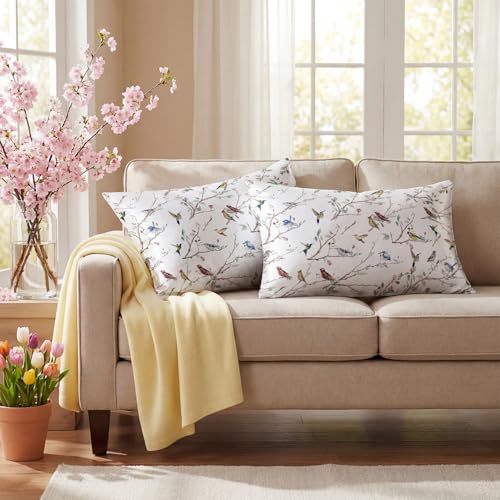 Standard Size White Satin Pillowcases (20" x 26") - 2PCS by Horaldaily