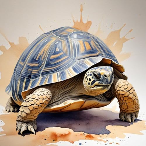 Tortoise Greeting Card - Premium Quality, Eco-Friendly, 145mm